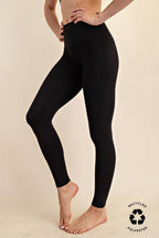 TWO LINE YOGA STITCH FULL LENGTH LEGGINGS