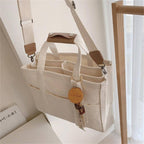 Crossbody Shoulder Canvas Tote