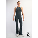 BUTTER SOFT CONTRAST RACERBACK TOP