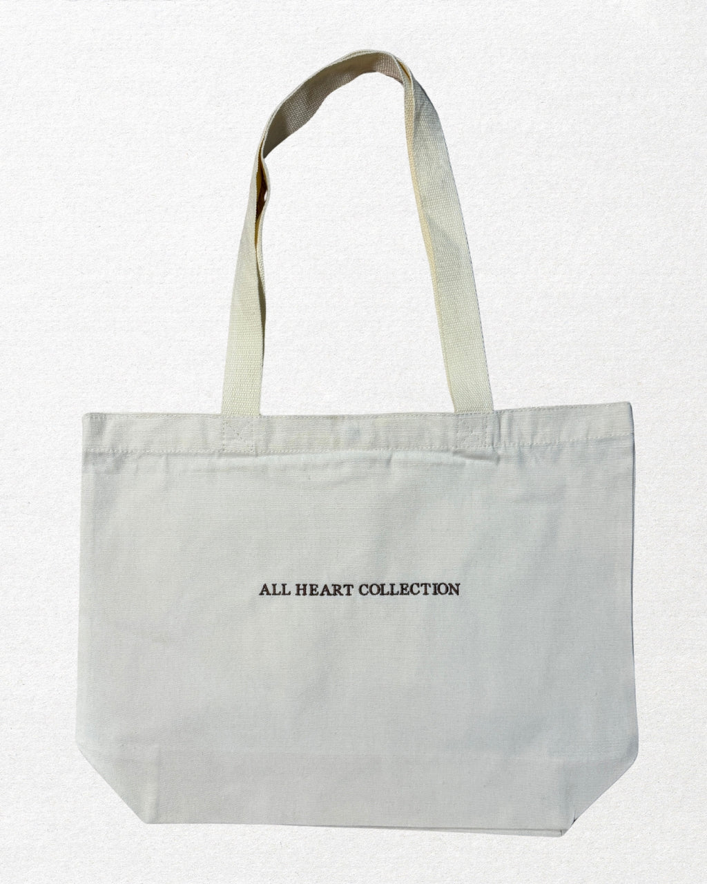All Heart Collection- Embroidered Tote Bag