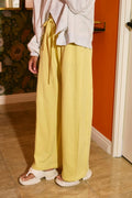 Exposed Seam- Drawstring Terry Sweatpants