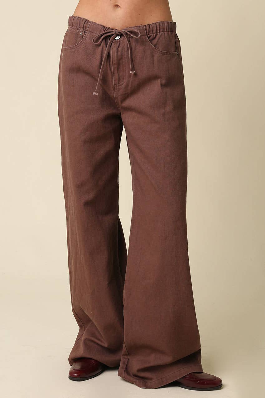 Kaylyn Drawstring Wide Leg Pants