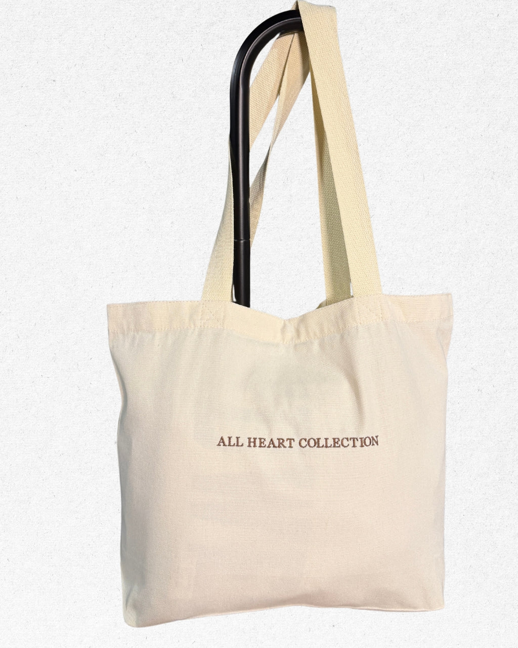 All Heart Collection- Embroidered Tote Bag