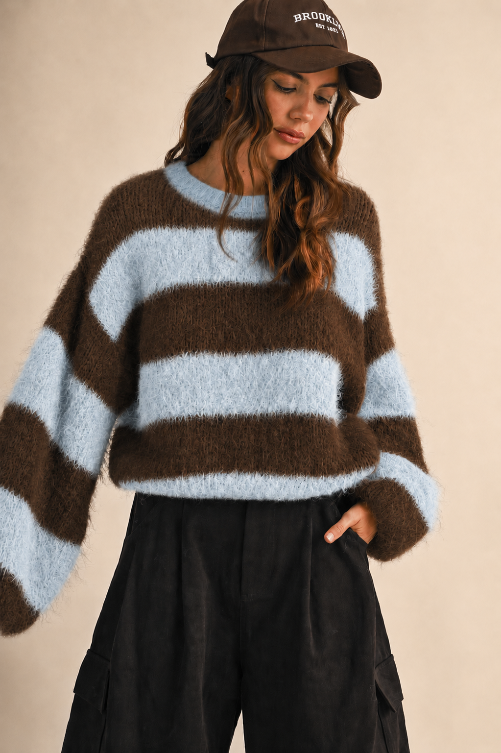 The Sweetheart Striped Sweater