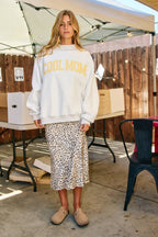 MOTHER + COOL MOM Reversible Sweatshirt
