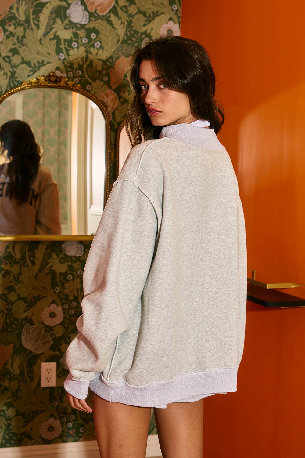 MIDWEST 'MIDWEST BABE' Reversible Sweatshirt