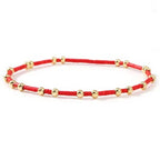 BOHO COLORFUL BALL BEADED BRACELET | 40B5178