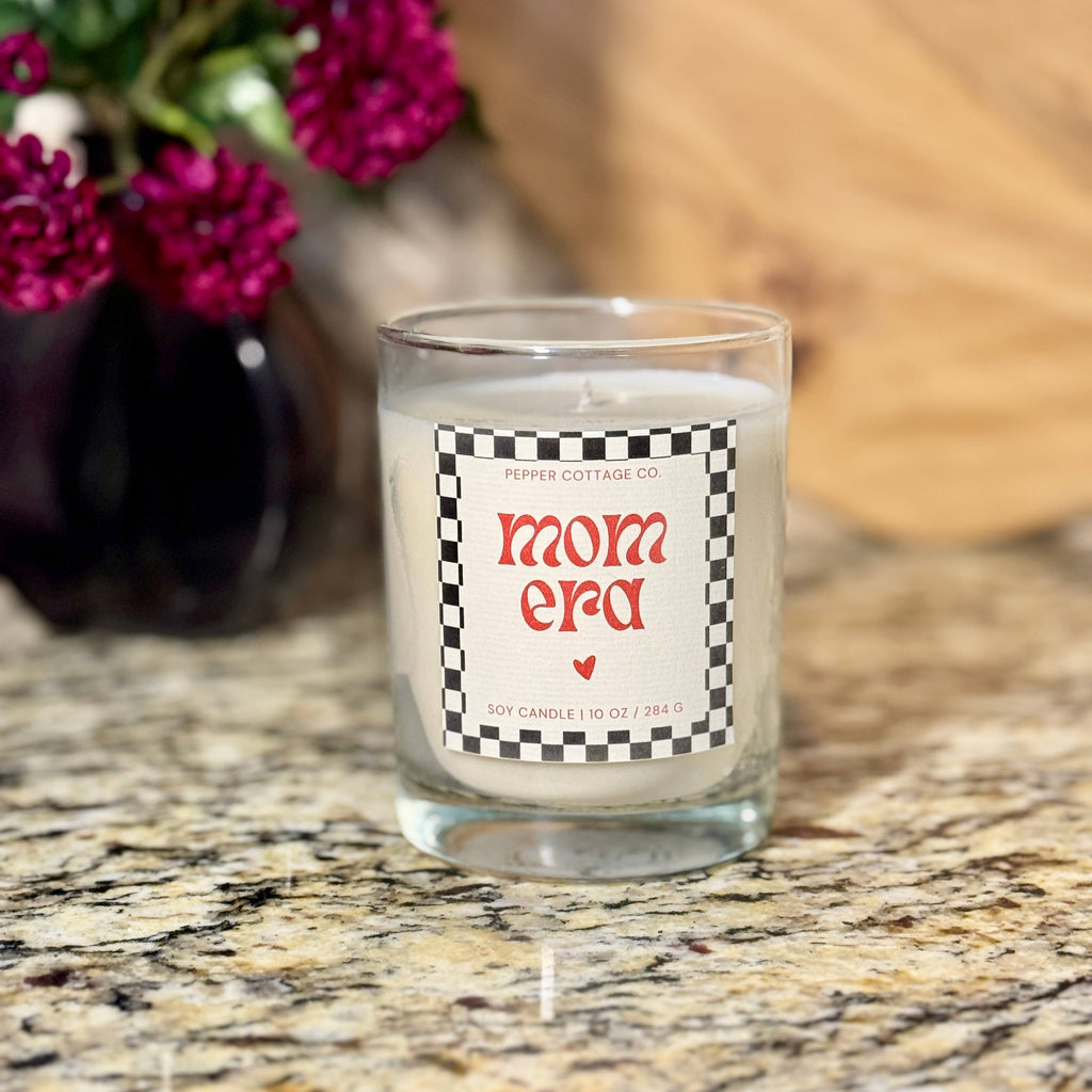 Mom Era 10 oz Candle | Mother’s Day Novelty Soy Candle Gift