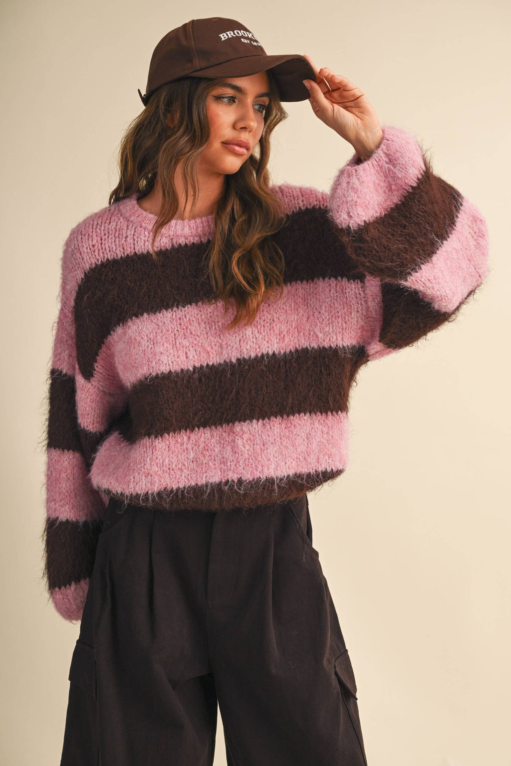 The Sweetheart Striped Sweater