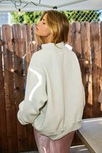 CROSS 'CROSS &JESUS SAVES' Reversible Sweatshirt