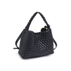 Kaia Woven Crossbody- Black