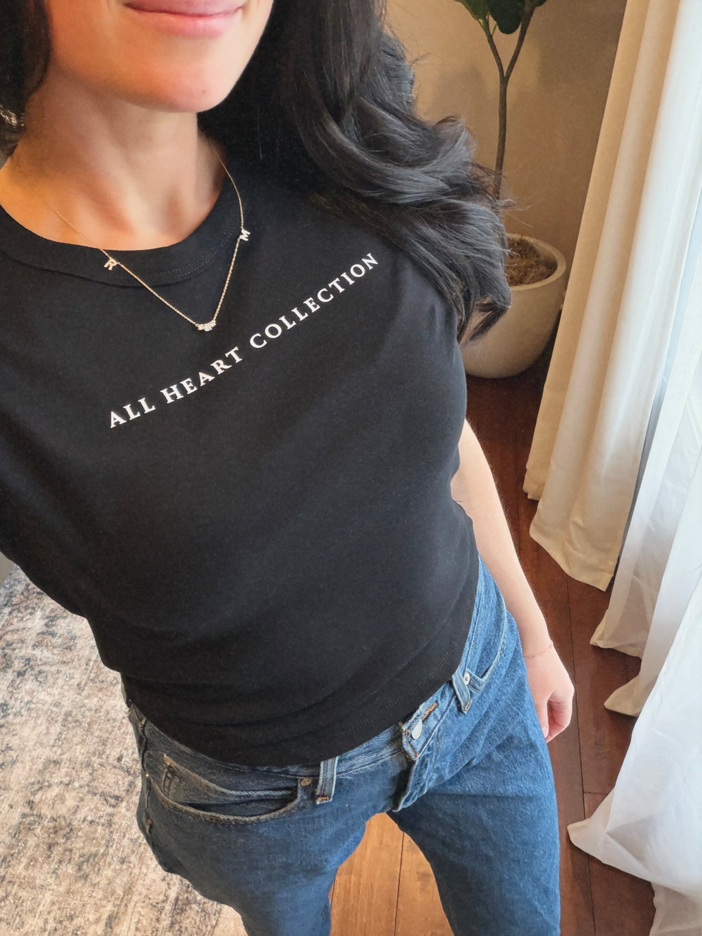 All Heart Collection- Micro Rib Baby Tee