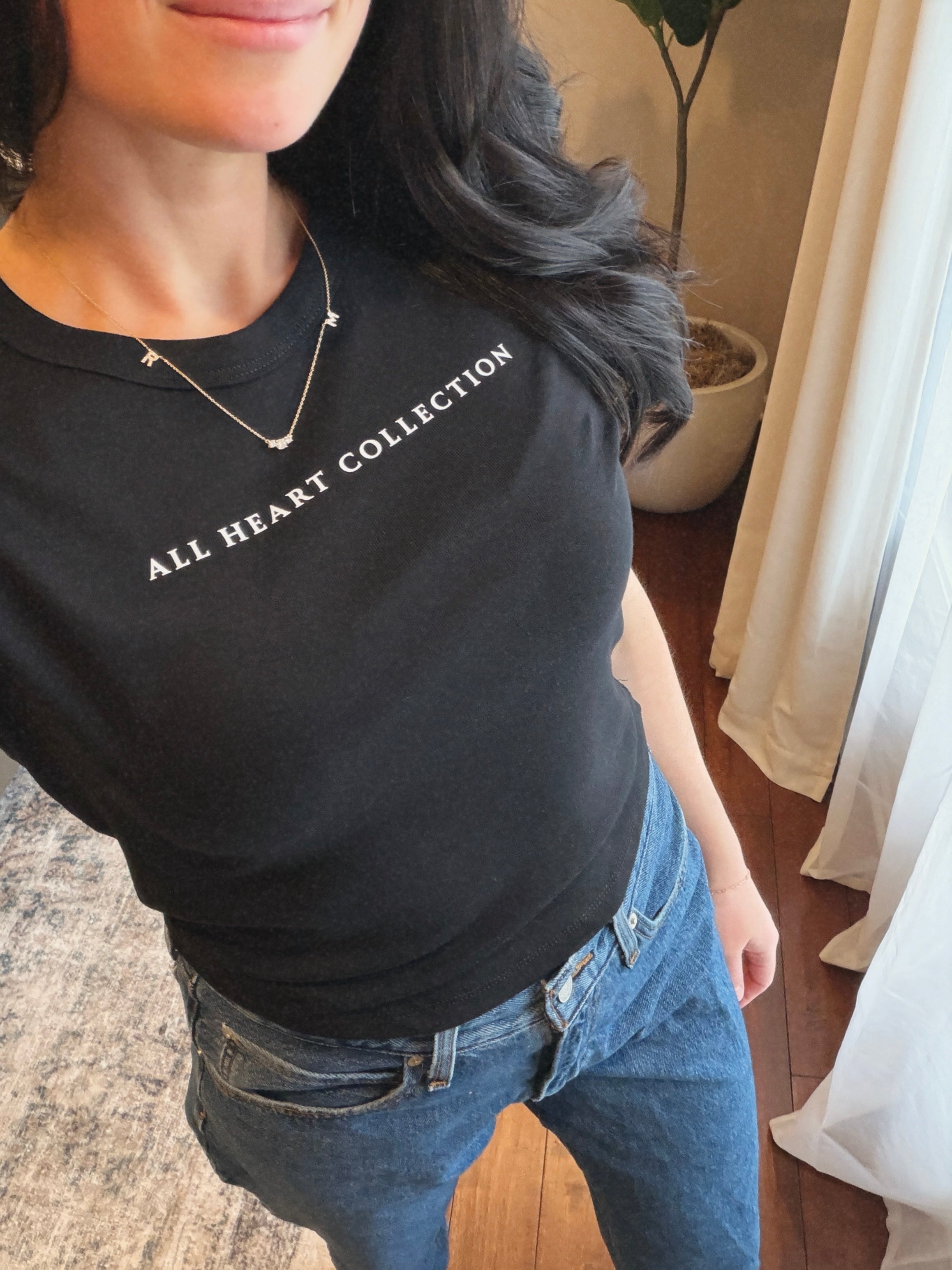 All Heart Collection- Micro Rib Baby Tee