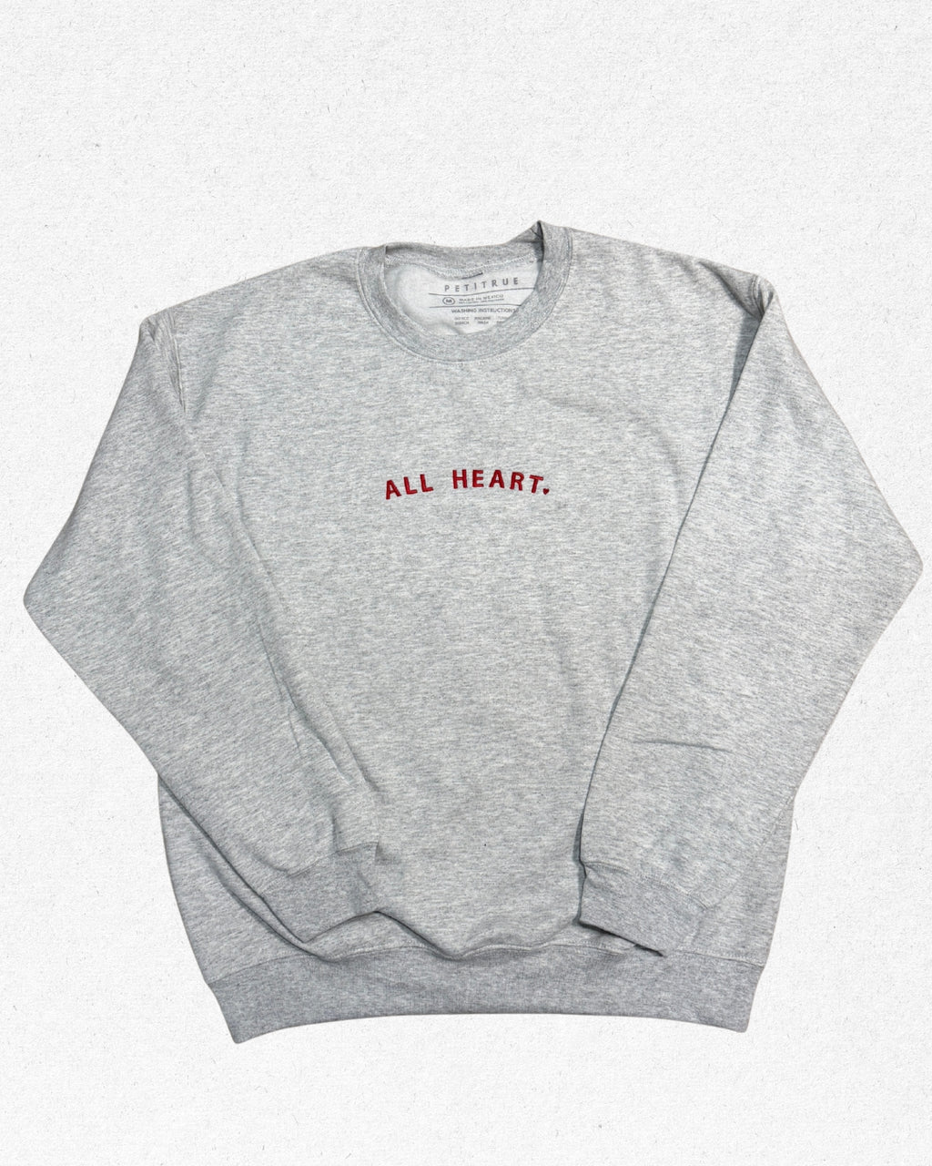 All Heart Embroidered Crewneck Sweatshirt