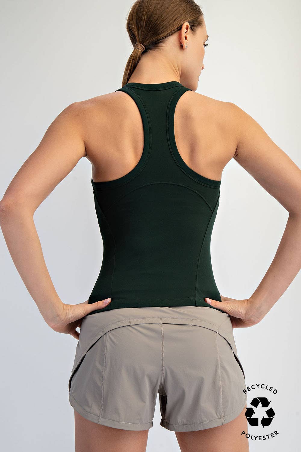 BUTTER SLEEVELESS RACER BACK TANK TOP