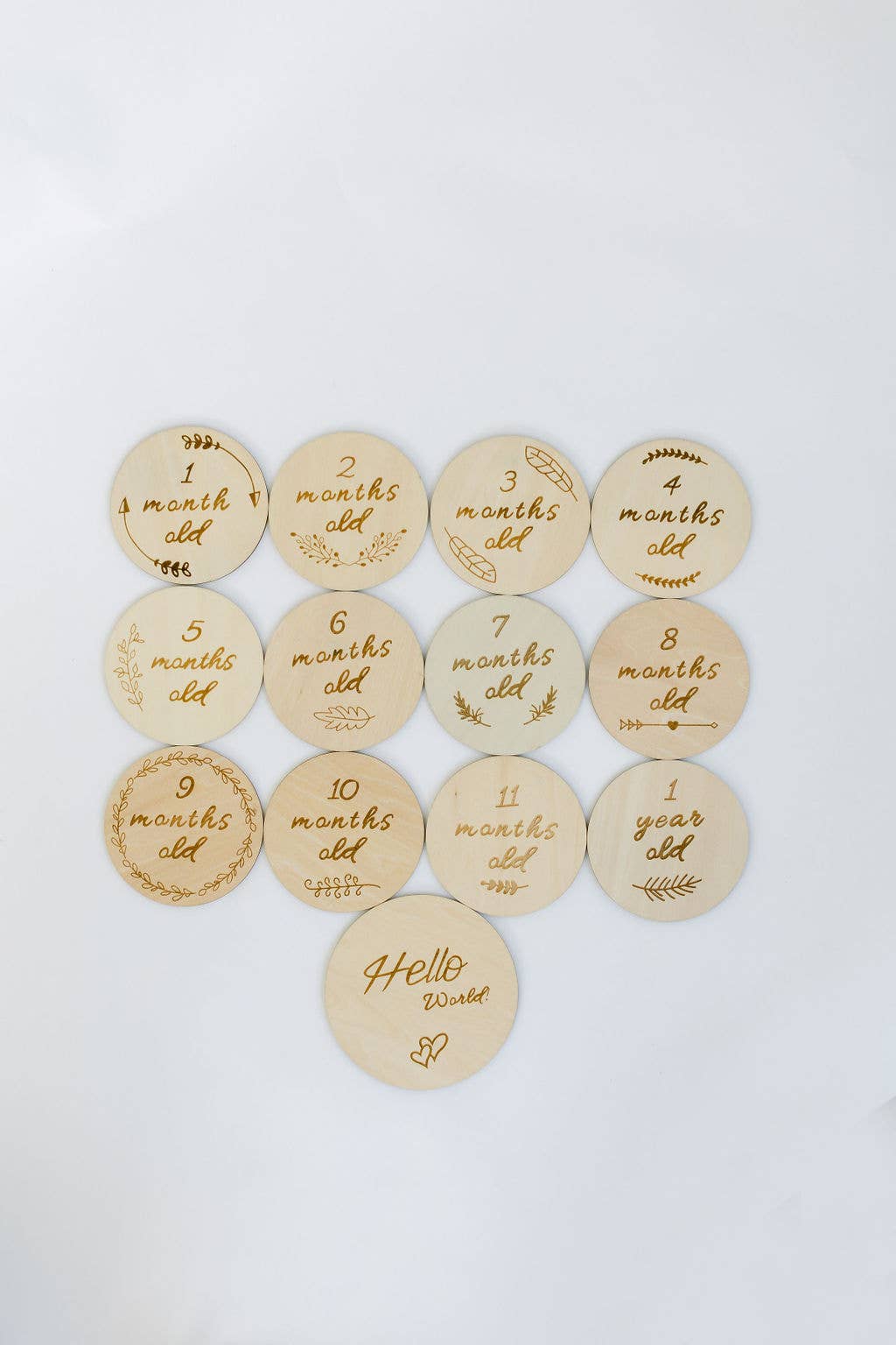 Baby Milestone Cards