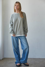 Knit Crewneck Top