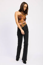 ASYMMETRICAL ONE SHOULDER TOP
