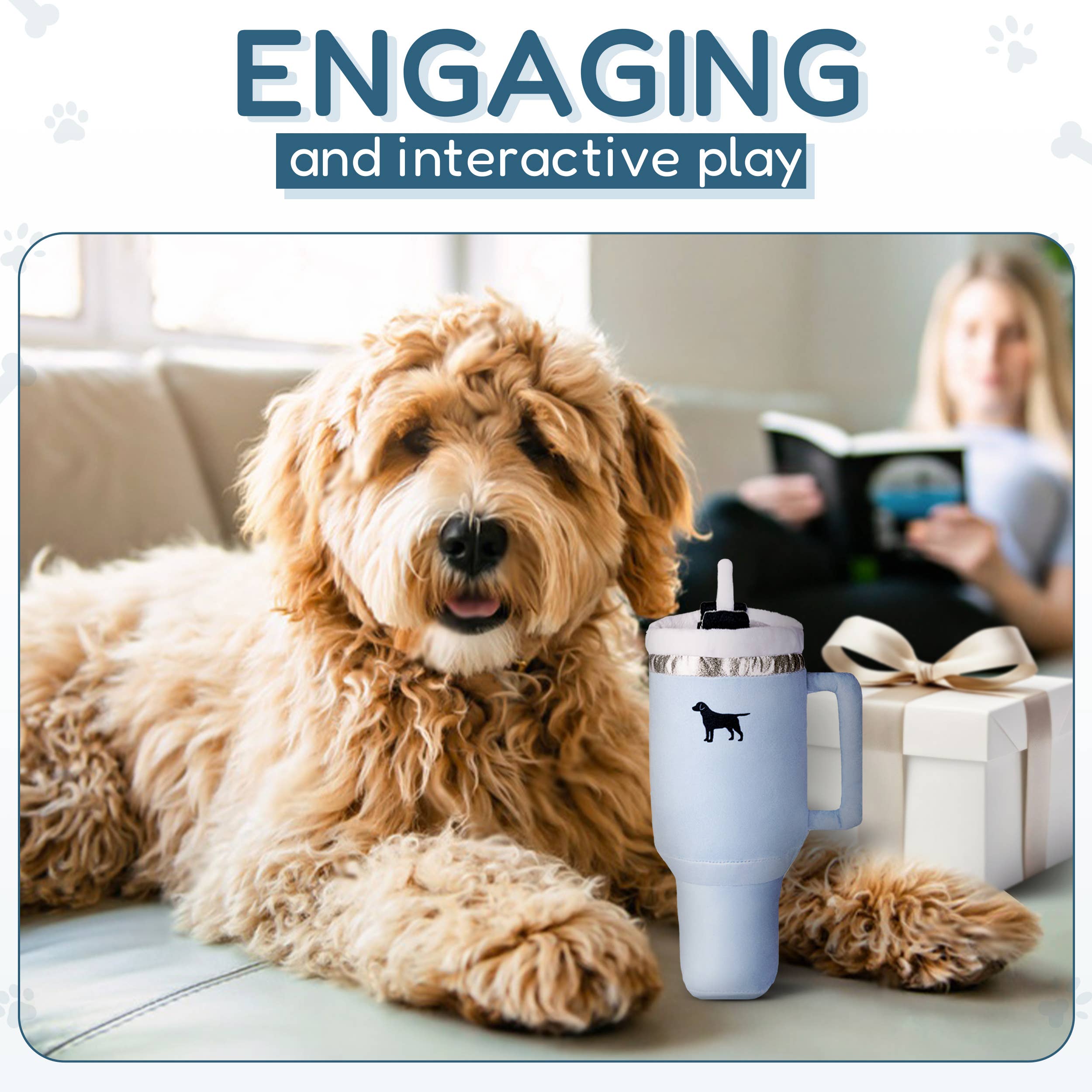 Pup Cup Tumbler Dog Toy