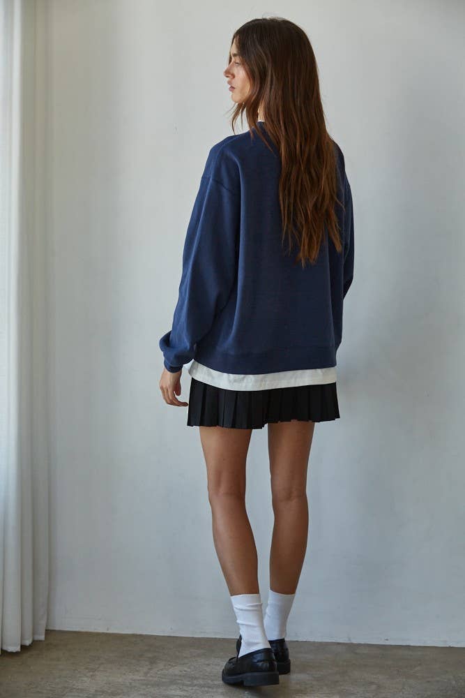 Knit Crewneck Top