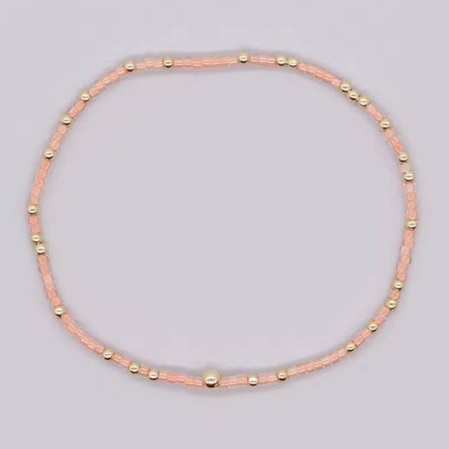BOHO COLORFUL BALL BEADED BRACELET | 40B5178