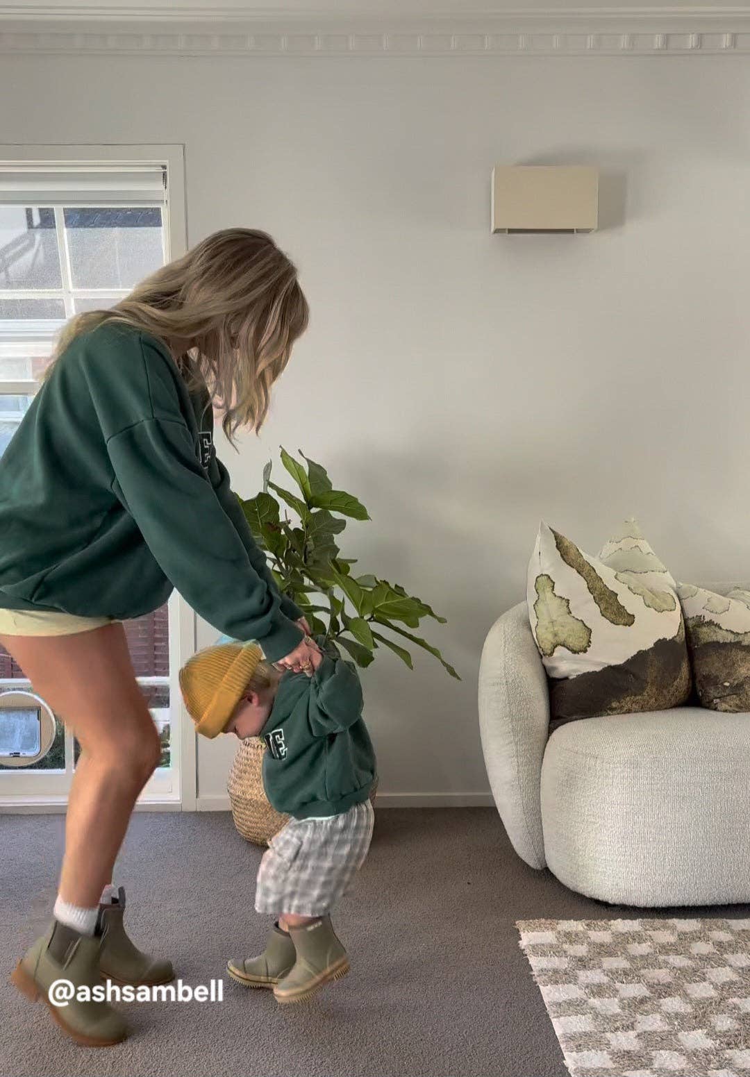 Toddler Corduroy Embroidery LOVE Sweatshirt