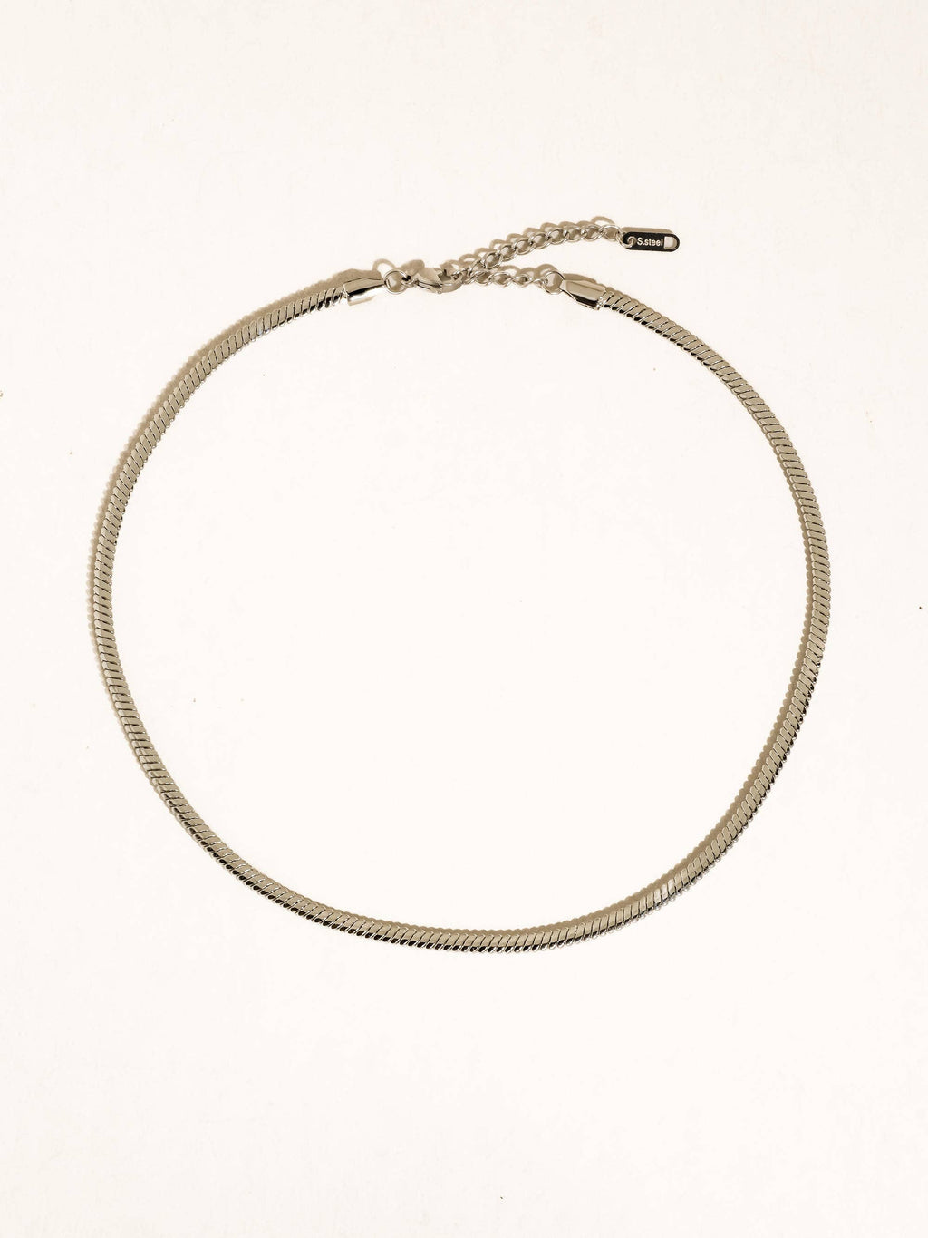 Papillon 18K Gold Non-Tarnish Classic Snake Chain Necklace