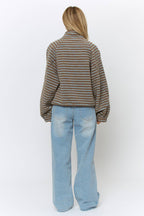 FLEECE JACKET - MOCHA