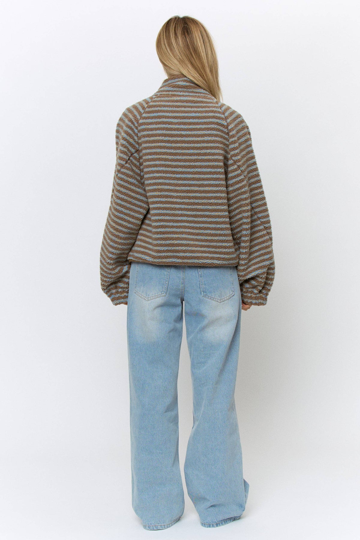 FLEECE JACKET - MOCHA