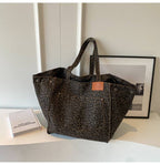 Leopard Print Tote Bag