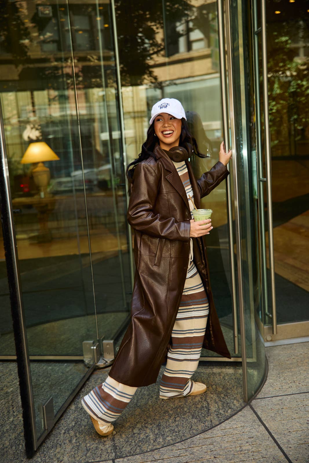 Notch Lapel Trench Coat