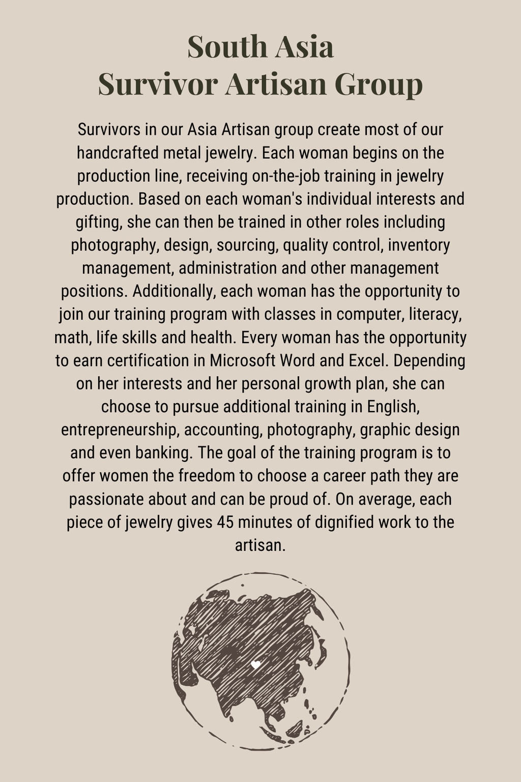 Mama Necklace - Made by Survivors