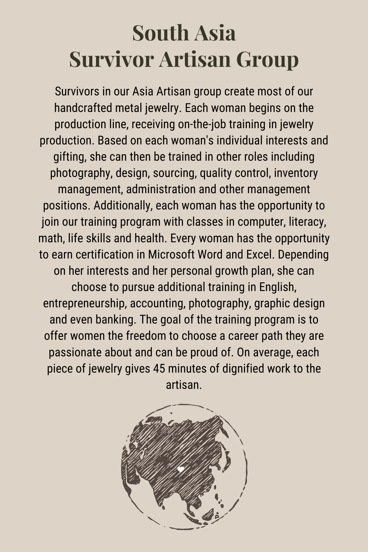 Mama Necklace - Made by Survivors