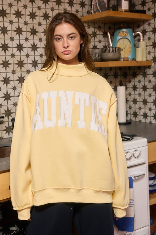 AUNTIE Mockneck Sweatshirt