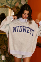 MIDWEST 'MIDWEST BABE' Reversible Sweatshirt