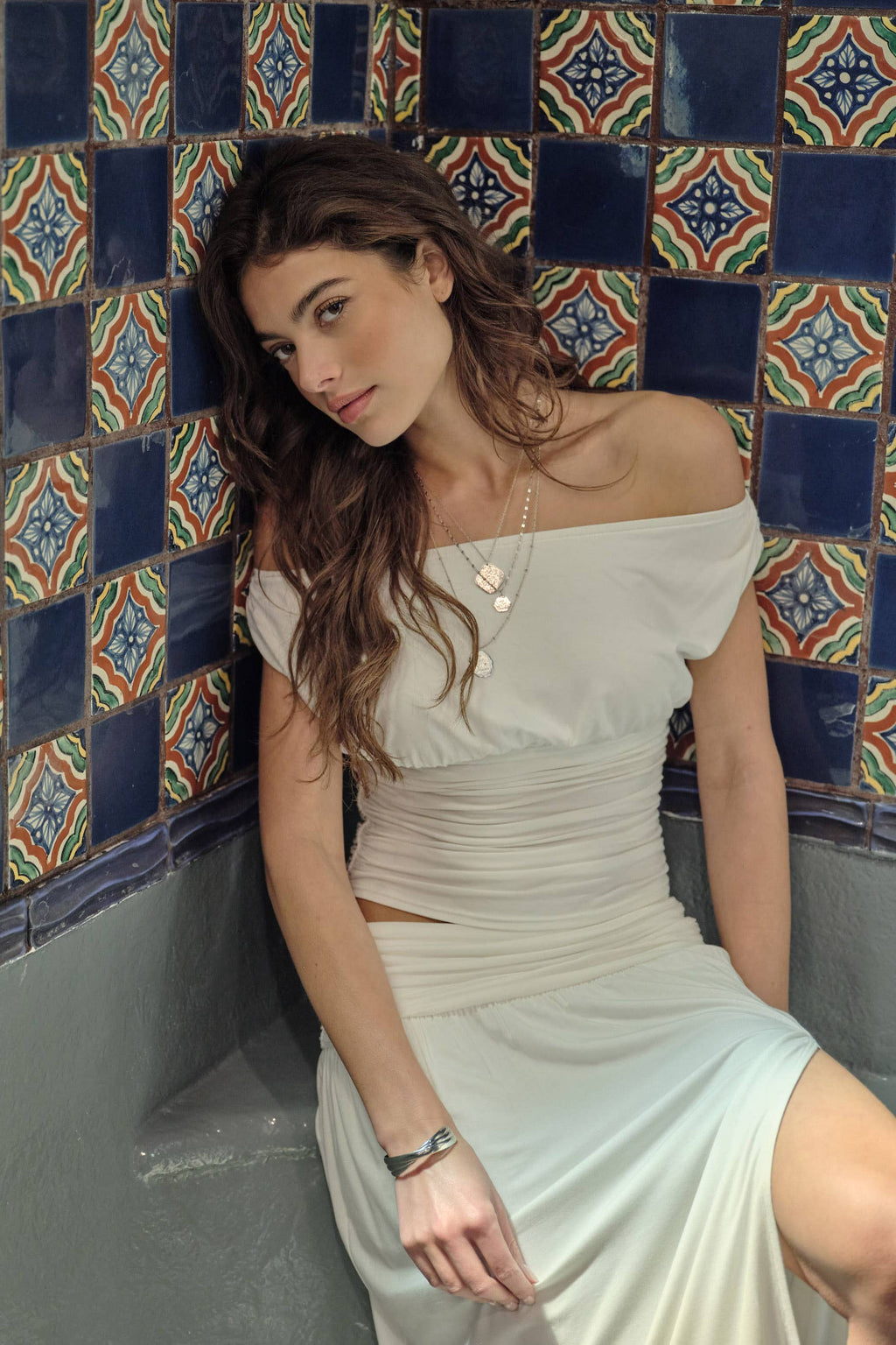 FARRAH RUCHED TOP