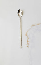 Hammered Stainless Steal Fork and Spoon set of 2