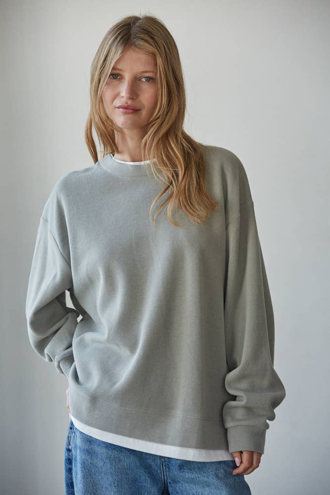 Knit Crewneck Top
