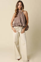Kaylyn Drawstring Wide Leg Pants