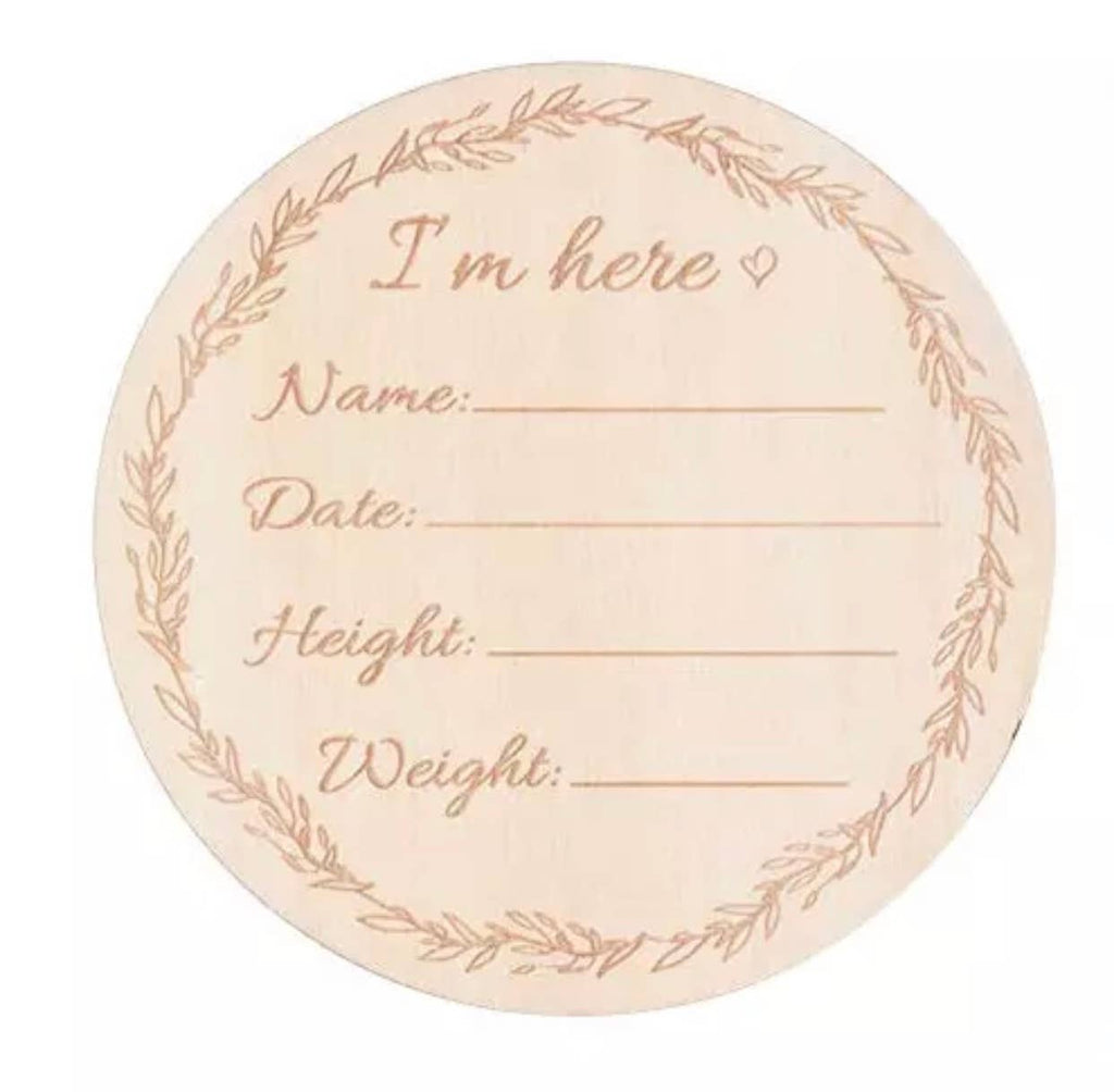 Baby Milestone Cards