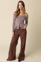Kaylyn Drawstring Wide Leg Pants