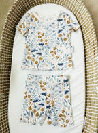 Floral Bamboo Shorts Set- 18-24M