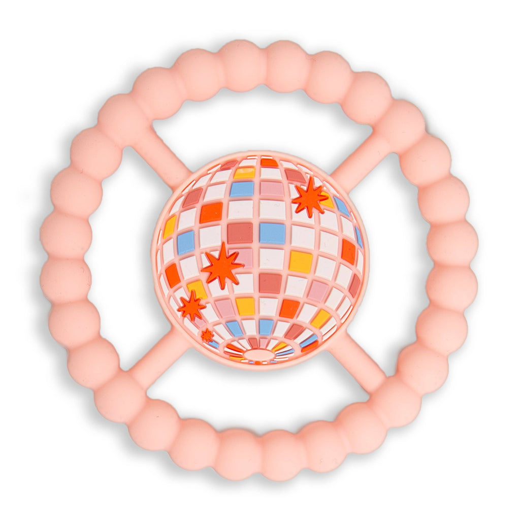 Disco Ball Baby Teether Ring