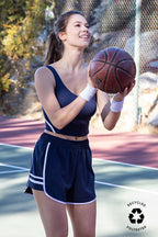 RECYCLED BUTTER V-NECK TANK TOP
