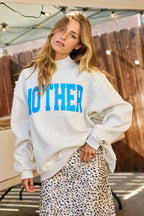 MOTHER + COOL MOM Reversible Sweatshirt