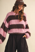 The Sweetheart Striped Sweater