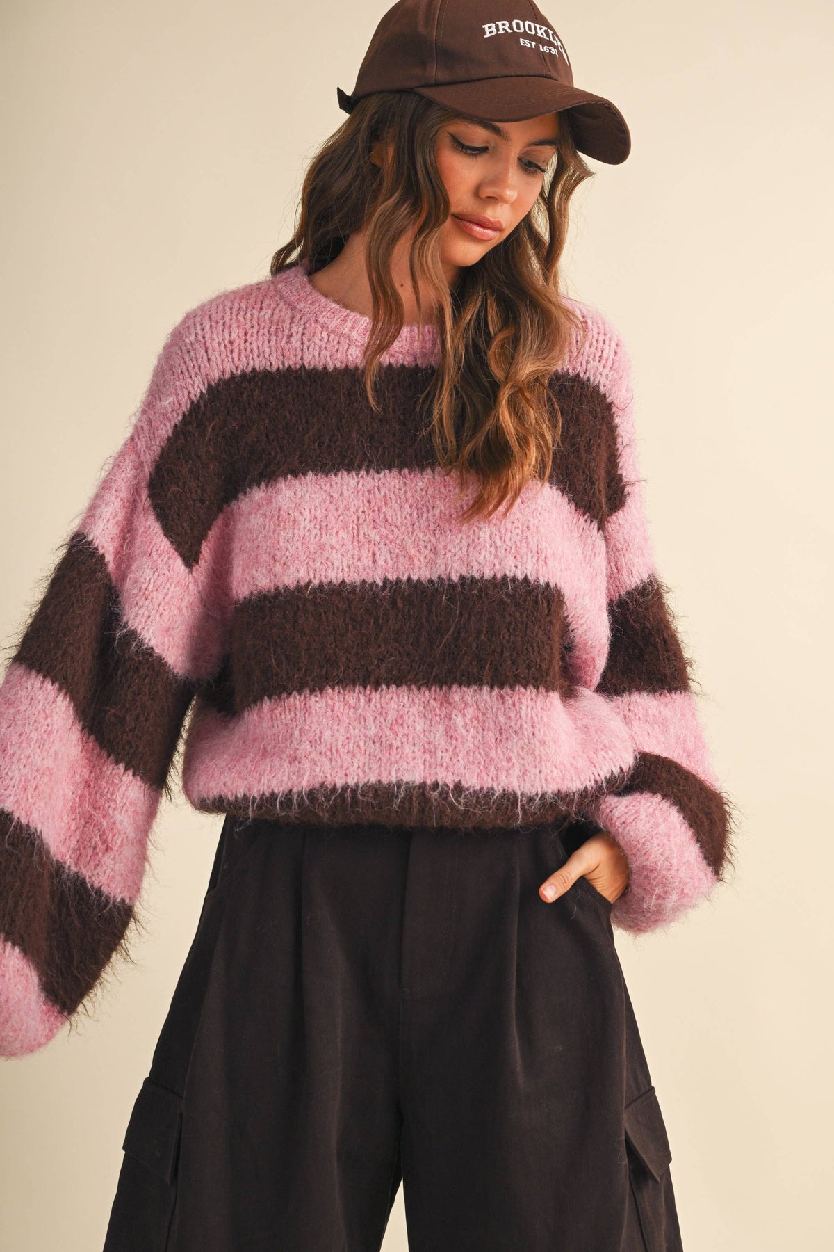 The Sweetheart Striped Sweater