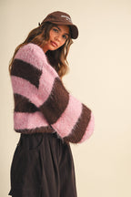 The Sweetheart Striped Sweater