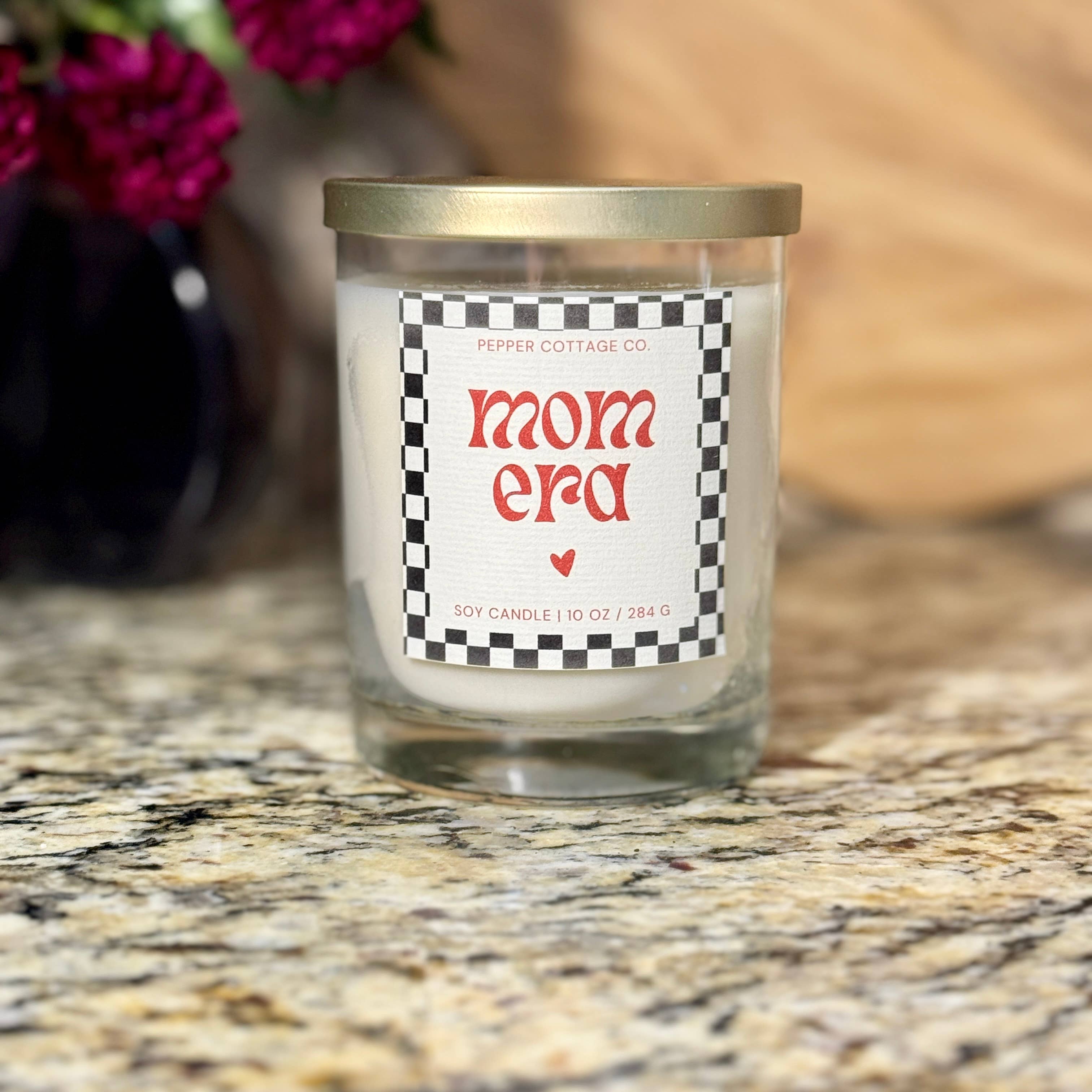 Mom Era 10 oz Candle | Mother’s Day Novelty Soy Candle Gift