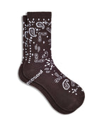 Bandana Crew Sock Organic Cotton